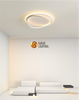 flicker free Creative Minimalist Bedroom Restroom Lamp led Ceiling Light