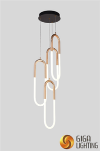 hotsell Creative Minimalist modern Bedside BarSmall muti-Lamp led pendant lighting 