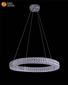 CE bulk production wholesale Pendant Elegant Crystal Pendant Light Fixture: Unique Design with Metal Frame, Ideal livingroom lightings