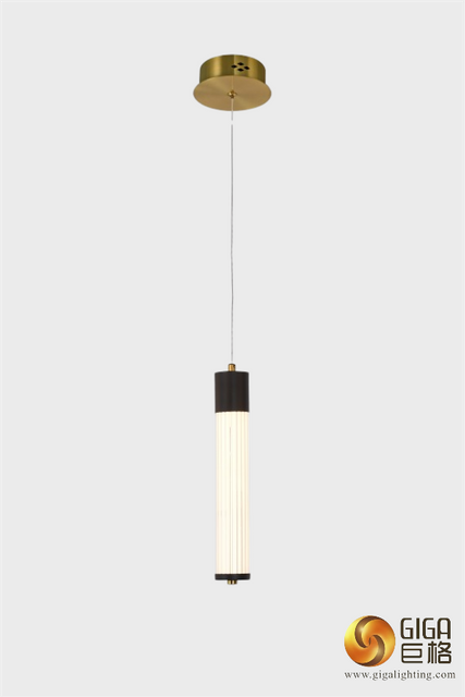 Creative Personality Modern Luxury large luminous Long cylinder led pendant lamp
