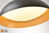 Hanging Lighting Fixtures With Black Metal Dome Lamp Shade china factory