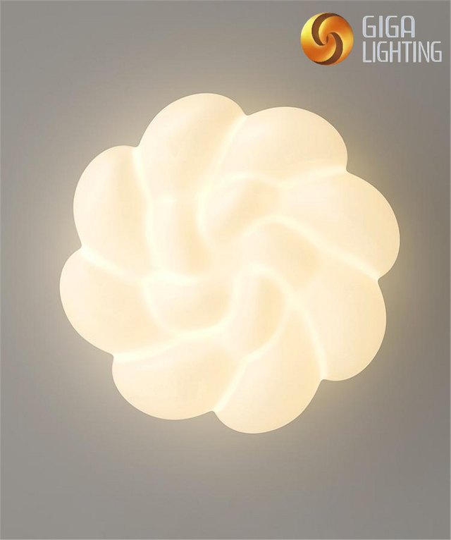 HotSale Romantic Atmosphere Bedroom led ceiling lamp plastic factory