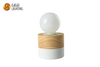 E27 nordic Oak 2round pin Plug with wire 303 switch wood LED Table Lamp