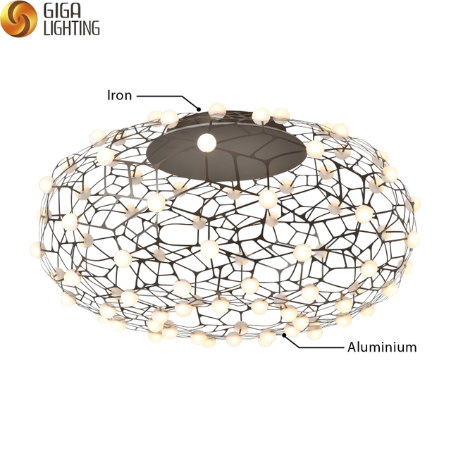 Starlights LED Flush Ceiling Lamp modern Pendant Lighting Unique Home Decorative