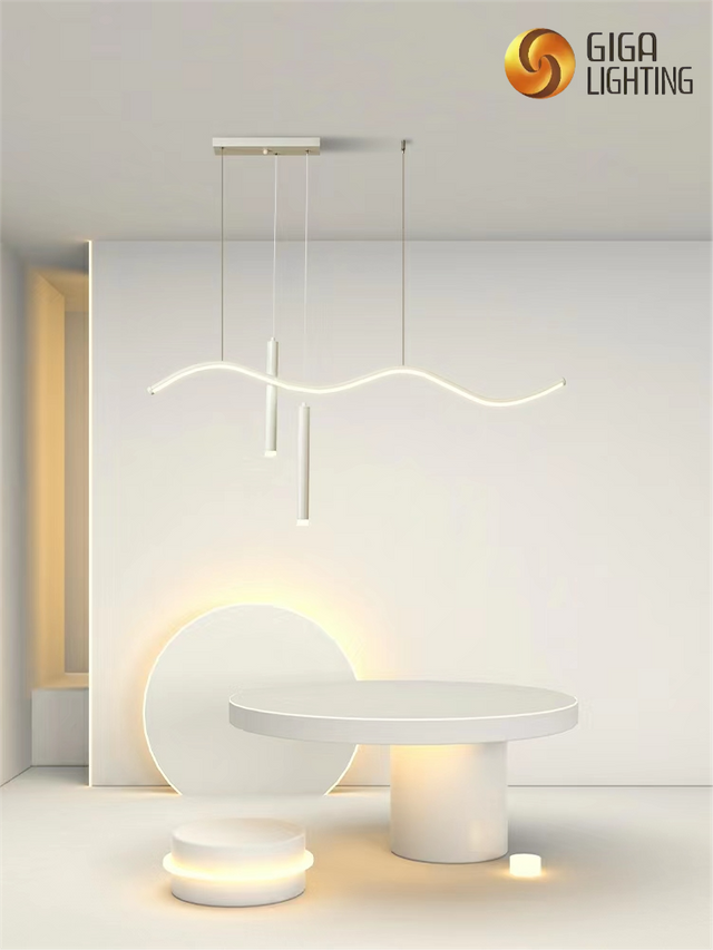 Creative Minimalist nordic led pendant lamp bar Chandelier Light