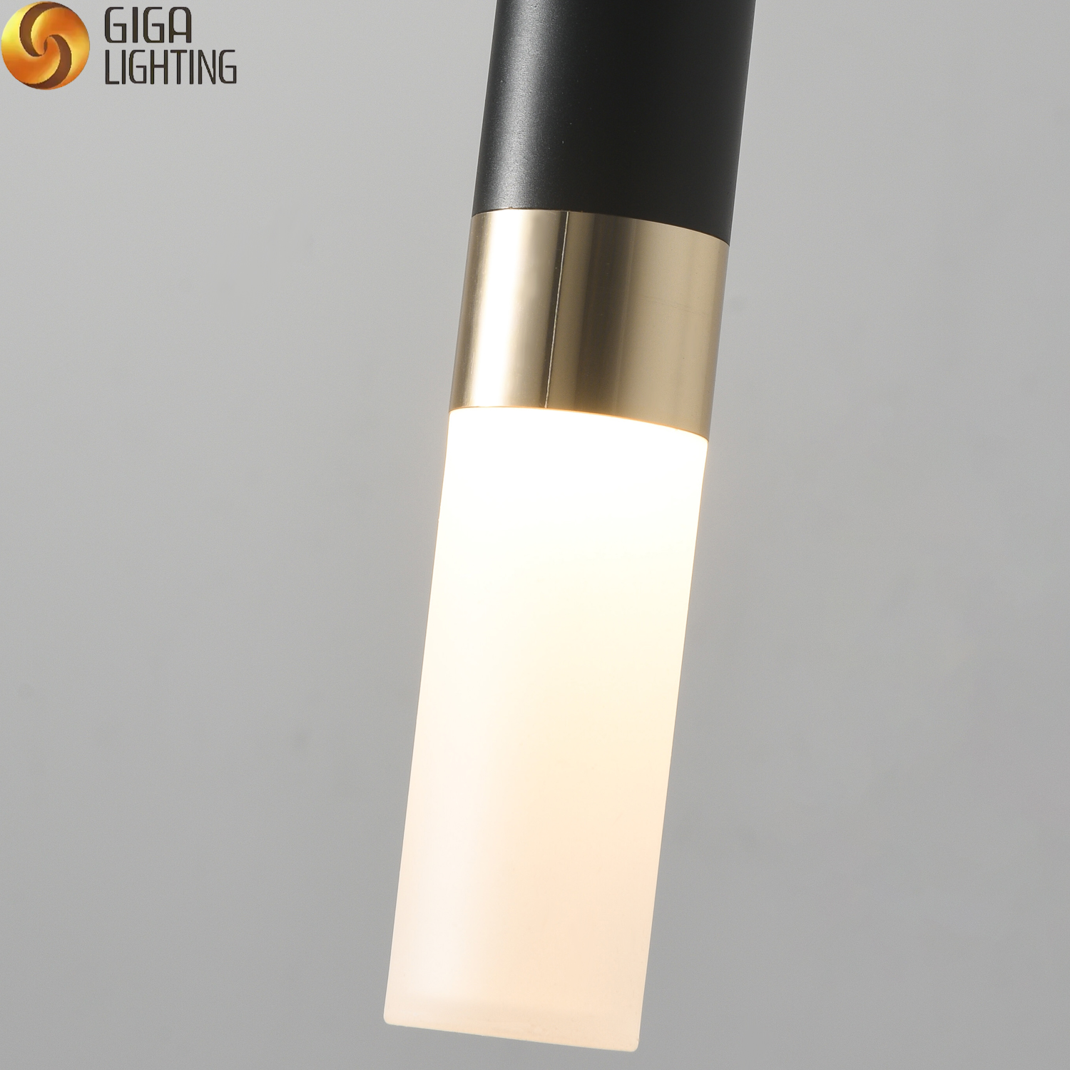 simple modern Cylindrical single muti-light Pendant light Long Tube LED Lamp