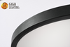 IP40 Ultra-Thin D23CM plastic round white LED Ceiling Light Modern 3CCT Surface panel Lamp