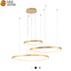 85-265V CE flicker free triangle ring LED pendant lighting fixture