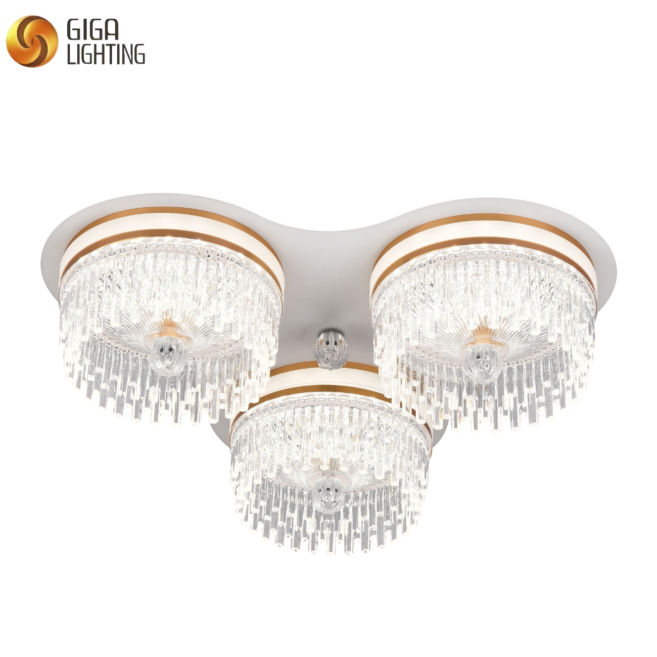 Multi-Room Acrylic LED Ceiling Fixture 3CCT, decorative for Living Room, Bedroom, Kitchen, hotel,lobby