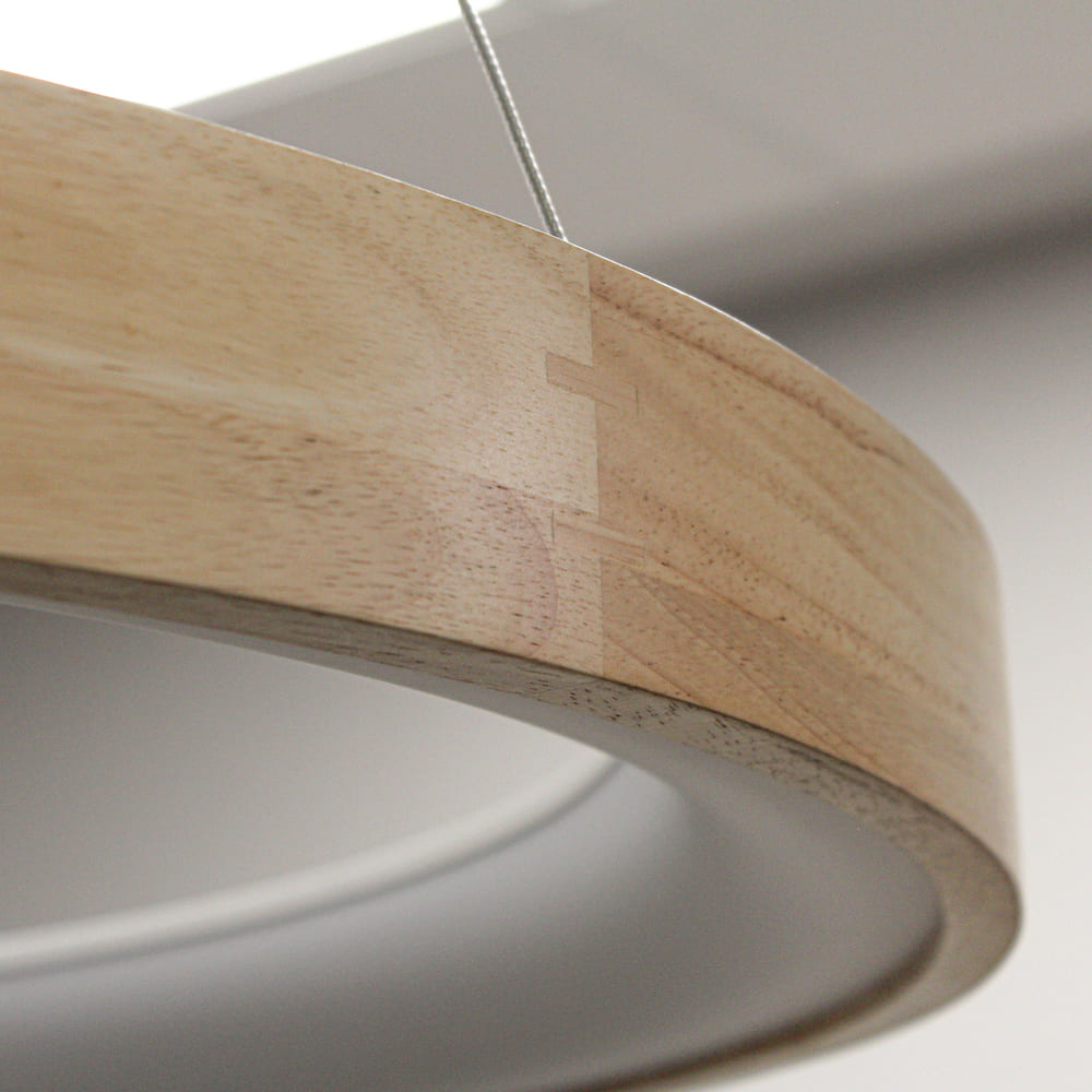 nordic decorative lighting fixture wooden led pendant lamp home livingroom bedroom