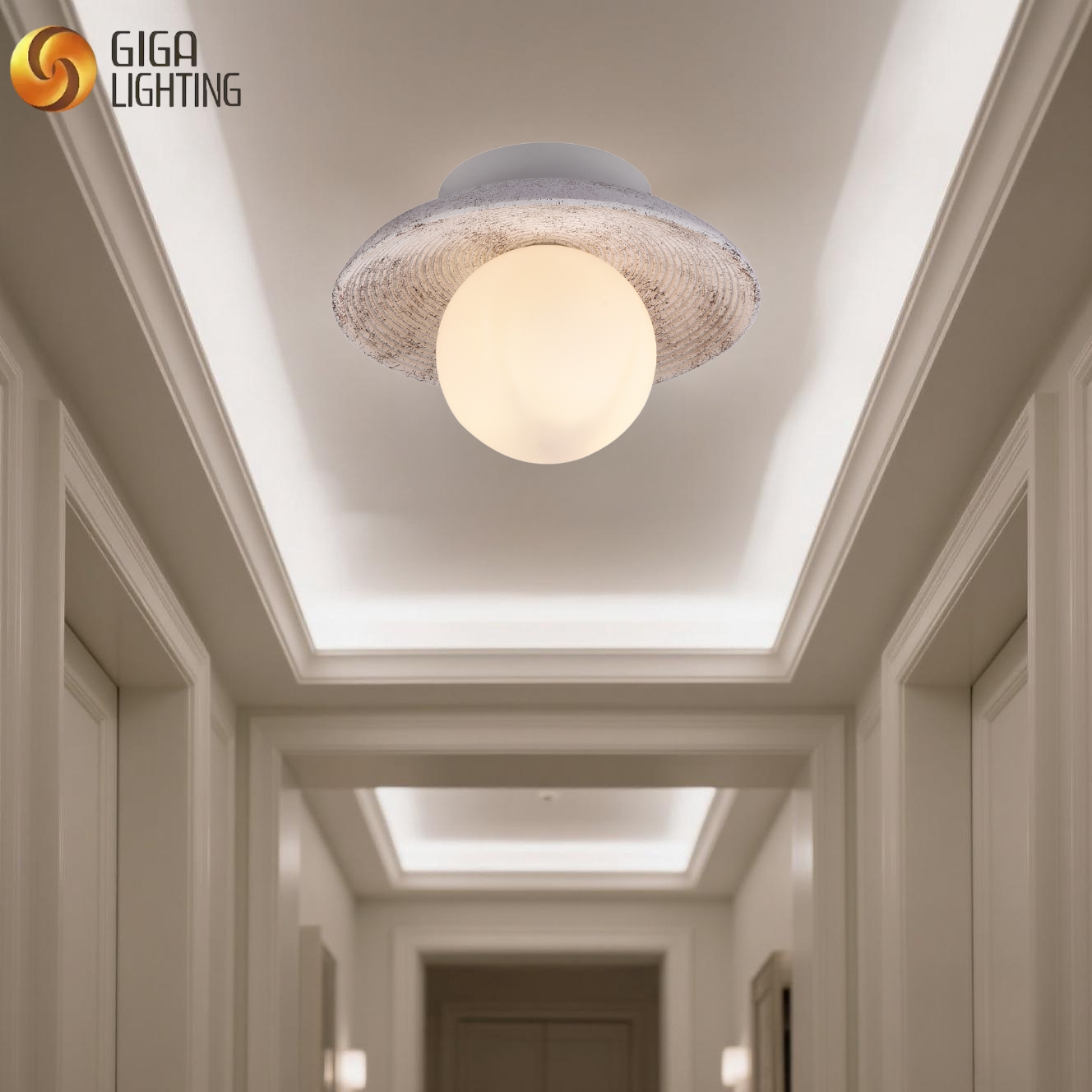 Premium Bulk Order Modern Natural Travertine Ceiling Lamps for Wholesalers | OEM Available