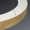 nordic decorative lighting fixture wooden led pendant lamp home livingroom bedroom