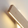 CE ROHS rotatable Modern Rectangle Wooden lamp LED wall rotatable LED sconce